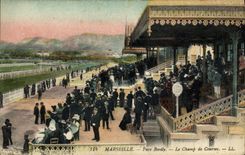 CPA Cheval Equitation Hippisme Marseille Parc Borely Le Champ de courses 