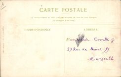 CPA Bateau Compagnie des Messageries Maritimes Coucher de soleil sur le lac Victoria Nyanza Vie Mombasa