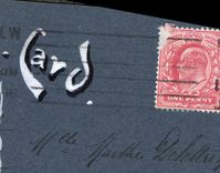 CPA Bateau (dessin a la main)