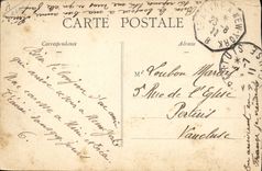 VINTAGE POSTCARD Boat Provence