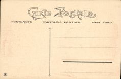 VINTAGE POSTCARD Naked erotic Woman the baroness