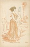 VINTAGE POSTCARD Nu erotic Femme I must like too
