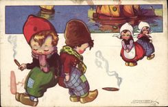 CPA Fantaisie Illustrateur Enfants 