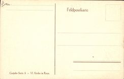 VINTAGE POSTCARD Fantasy Kirche Illustrator in Roye