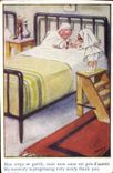 VINTAGE POSTCARD Fantasy Illustrator Children Nurse Red Cross