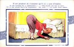 VINTAGE POSTCARD Fantasy Bamforth Illustrator