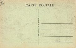 CPA Militaria Camp de Valdahon Canon court de 155