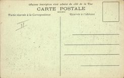 Campo de Militaria de la POSTAL de la VENDIMIA de Mailly Canon de la horquilla de 340m m