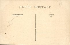 VINTAGE POSTCARD Militaria Artillery with the combat Part of 75 with the shooting