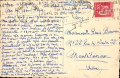 VINTAGE POSTCARD Militaria Part of 194 out of battery