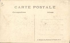 VINTAGE POSTCARD Militaria Artillery Part of 155 length