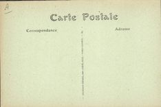 VINTAGE POSTCARD Militaria Bergougnan Binding in the Great War Shooting against planes