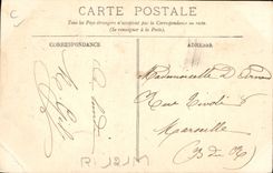 CPA Folklore Auvergne La gaulage des noix 