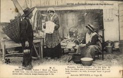 CPA Folklore Auvergne 