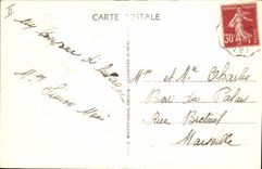 CPA Folklore Auvergne Noce Auvergnate