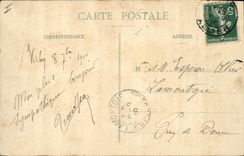 VINTAGE POSTCARD Vichy Frontage of the Theater