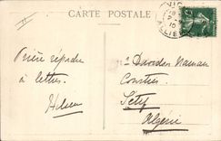 VINTAGE POSTCARD Vichy the casino and the Theater