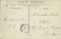 VINTAGE POSTCARD Theater the Vichy casino