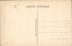 VINTAGE POSTCARD Terrace and Theater of the Vichy casino