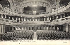 CPA Vichy Le casino Salle du Theatre 
