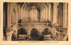 VINTAGE POSTCARD the Chair God Jube Church