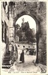 VINTAGE POSTCARD Puy Carries and Street Georges Saint (nice shot)