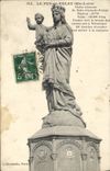 CPA Le Puy en Velay Statue colossale de Notre Dame de France