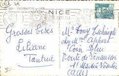 CPM Villefranche Sur Mer Echappee sur la ville et le port 