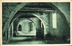 CPA Villefranche Sur Mer Vieille rue obscure 