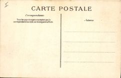 VINTAGE POSTCARD Villefranche On Sea and the Cape of the Boron Mount