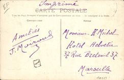 Folklore del cerdo del cerdo de la POSTAL de la VENDIMIA en Perigord un investigador de la trufa