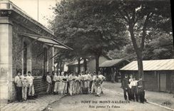 VINTAGE POSTCARD Fort du Mont Valerien With the potatos Potatoes