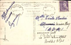 CPA Cheval Equitation Hippisme Vichy le champ de courses 