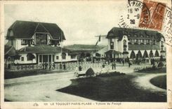 CPA Cheval Equitation Hippisme Le Touquet Paris Plage Tribune du pesage