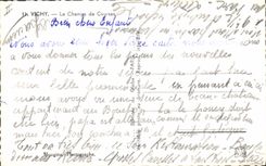 CPM Cheval Equitation Hippisme Vichy Les champs de course 