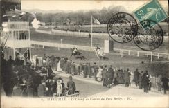 CPA Cheval Equitation Hippisme Marseille le champ de courses du parc Borely 