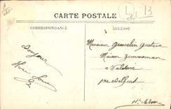 CPA Cheval Equitation Hippisme Marseille le champ de courses du parc Borely 