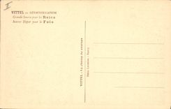 Hipódromo de Hippisme Vittel de la equitación del caballo de la POSTAL de la VENDIMIA