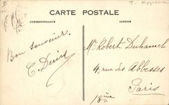 CPA Cheval Equitation Hippisme Deauville Pendant la course 