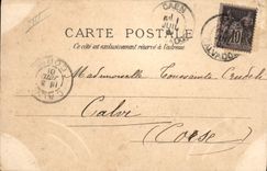 CPA Cheval Equitation Hippisme Caen Le champ de courses