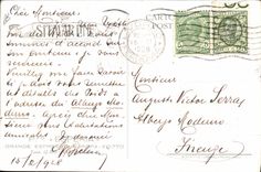 VINTAGE POSTCARD Boat Esperia Steamer