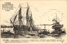 CPA Bateau Voilier Monitor Sebille 