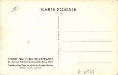 VINTAGE POSTCARD Boat Tuna boat on the spot of sin lines to the sea Wooden bowl