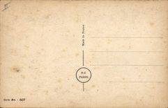 CPA Illustrateur Spahn Avion