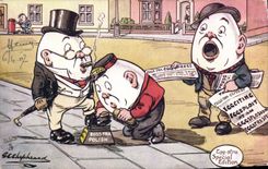 CPA Illustrateur Shapleaca Cireur de chaussures TOP oeuf Oeufs