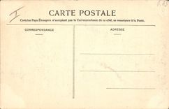 VINTAGE POSTCARD Militaria Shooting of Canon battery of 95