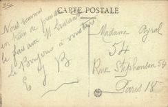 CPA Folklore En Auvergne A la ferme Depart pour le marche TOP