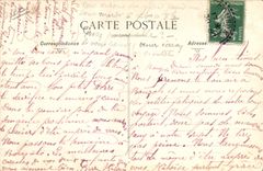 CPA Folklore Attelage de char en Auvergne TOP Vaches