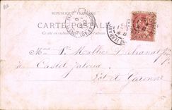 CPA Folklore Auvergne Une noce 