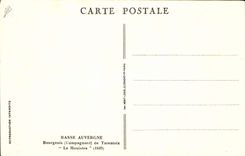 CPA Folklore Basse Auvergne Bourgeois Campagnard de Tarenteix Le Mouistre 